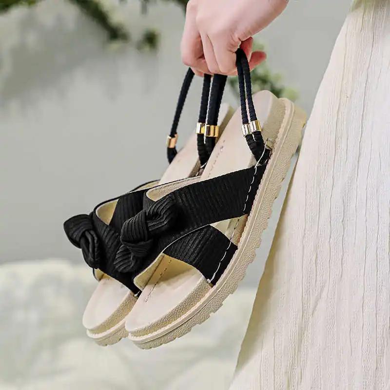 Fashion Spring Without Back Damske Slipper Black And White Sneakers Woman Shoes Beach Sandal For Women Sports Different Loufers
