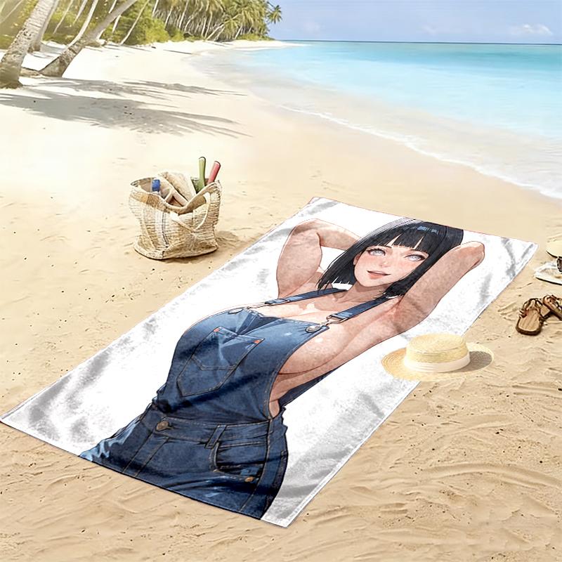 Naruto Beach Towel Perfect for Travel, Outdoor Activities, Swimming, Camping, Hiking