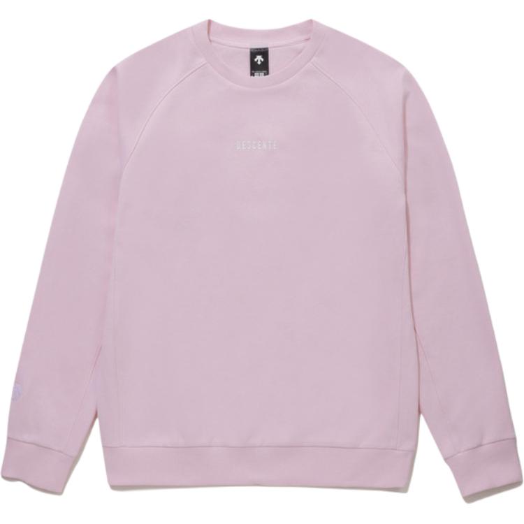 DESCENTE Sweatshirts Unisex Crew Neck Moderate SQ123UHT32
