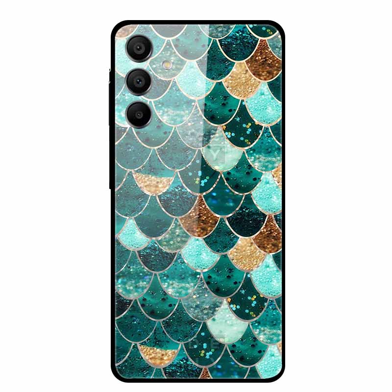 For Samsung A16 5G Case Back Hard New Cover for Samsung Galaxy A 16 SM-A166B Tempered Glass Case Funda Cool Designed Girls Capa
