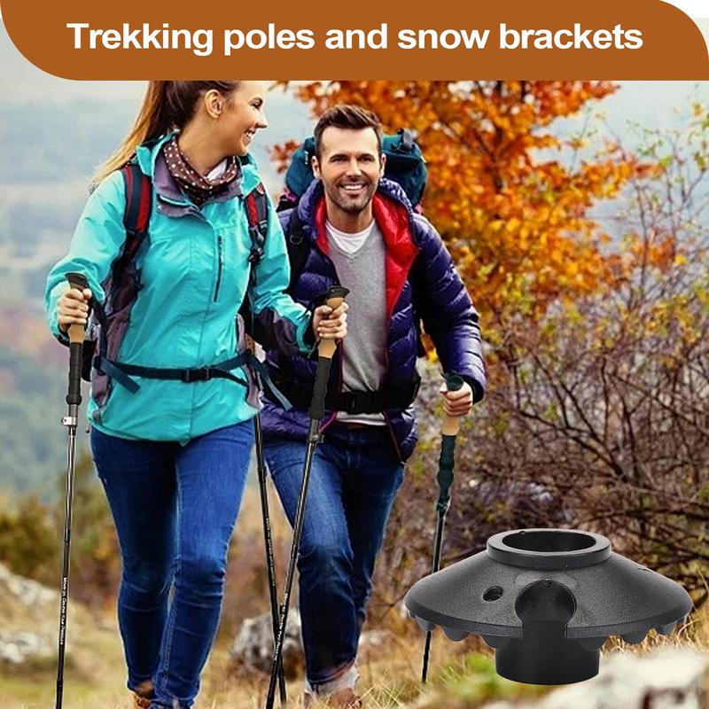 1 Pair Trekking Pole Snow Basket Outdoor Camp Hikes Pole Walk Stick Cane Snowflake Basket Mud Sand Snow Ski Replacement Parts