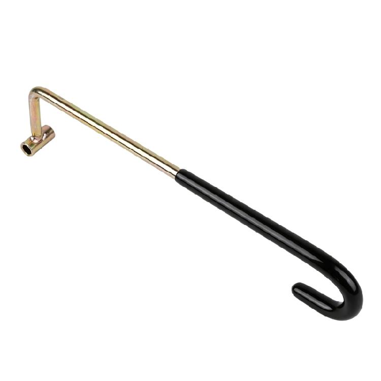 07AAZ-S0KA100 Trunk Spring Hand Service Tool with Carbon Steel Body, Angled Working Head and Hook Handle for Manual Repair and Install Tasks Daily