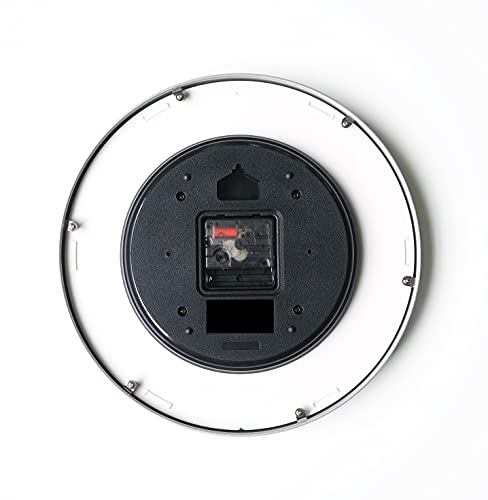 Interform Norte Wall Clock CL-4090, Copper, Warm Gray, White, Sweep Movement