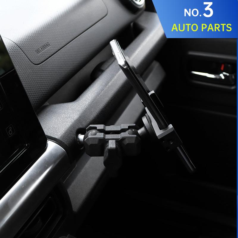 Multi-directional Adjustment Phone Holder Stand For iPhone Support Telephone For Suzuki Jimny JB64 JB74W 2019 2023 Accessories