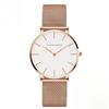 Japan Quartz Movement High Quality  Women Steel Mesh Rose Gold Waterproof Ladies Watch