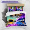 3pcs Custom Name Astro Bot Bedding Set Duvet Cover Closure Includes 1 Duvet Cover & 2 Pillowcases for All Seasons Bedroom Decor
