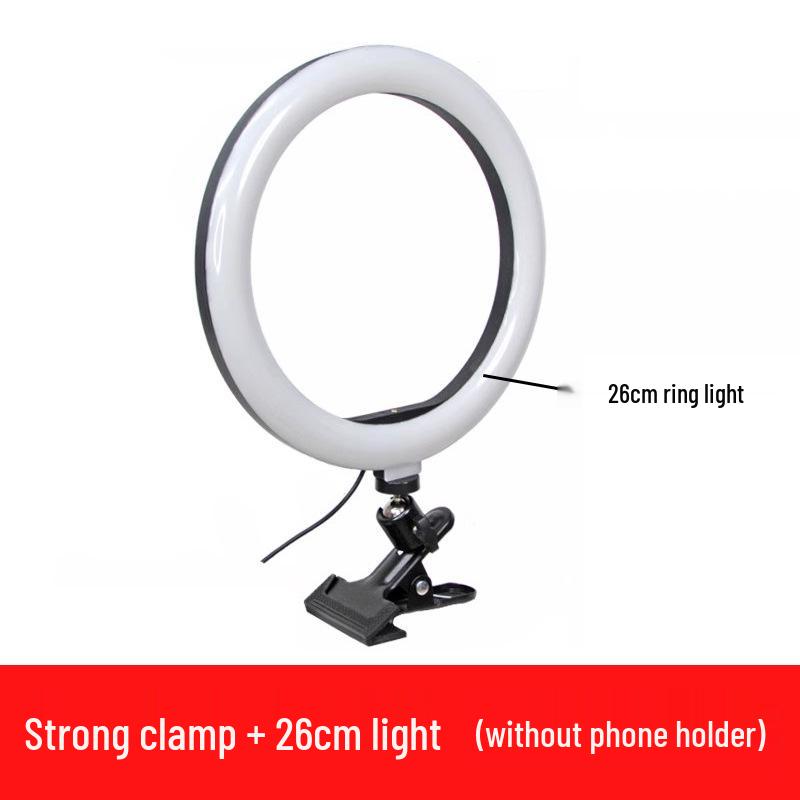 Universal Metal Desktop Stand for Mobile Live Streaming & Photography - Strong Clip, 1/4" Extension