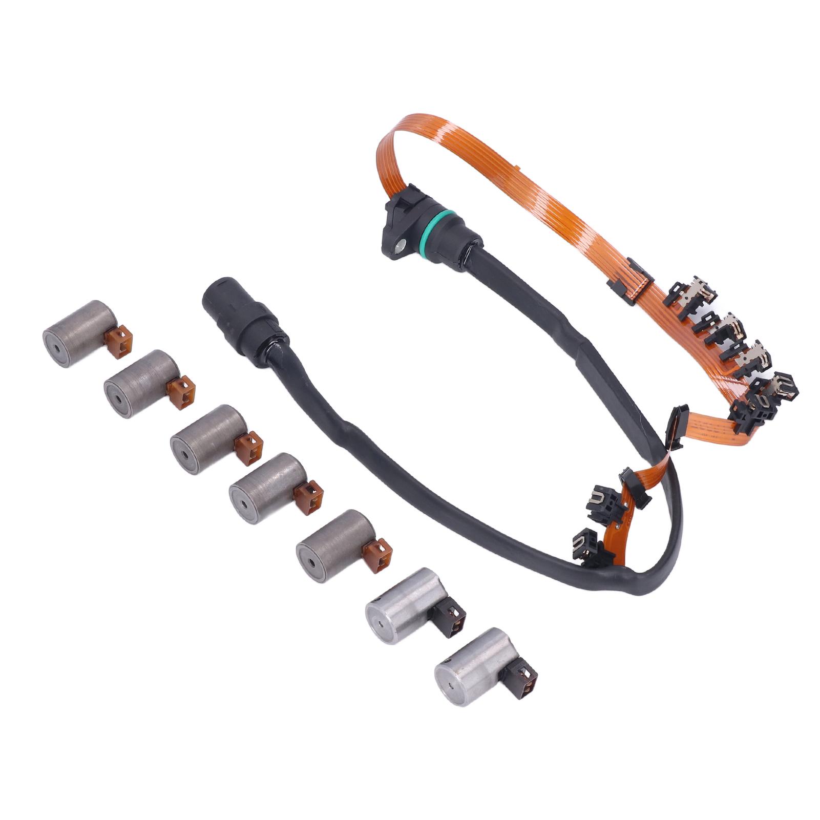 

8pcs Transmission Wiring Harness Shift Solenoid Set 01M G93 Wearproof Replacement for MK3 MK4