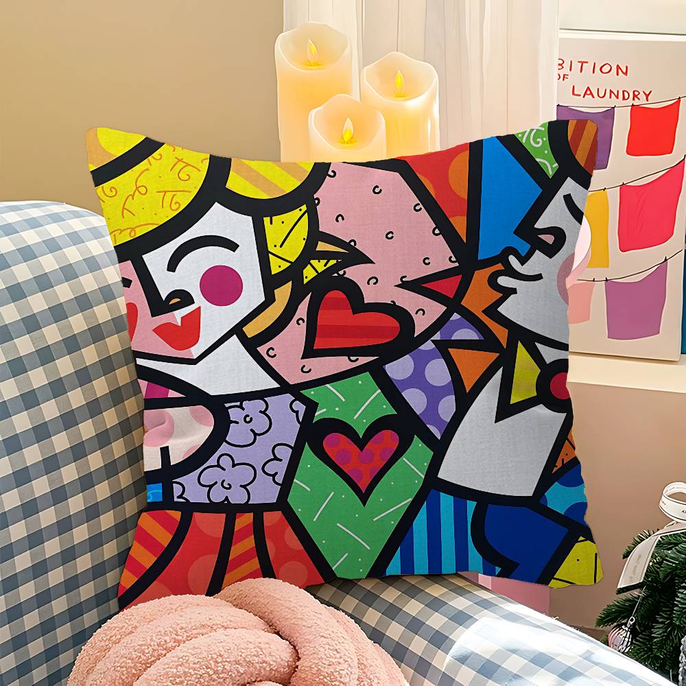 Britto Rychleschnoucí Podložka pod Nádobí Potah Palcový Farmářský Dekor Domácí Dekorační Polštáře na Pohovku