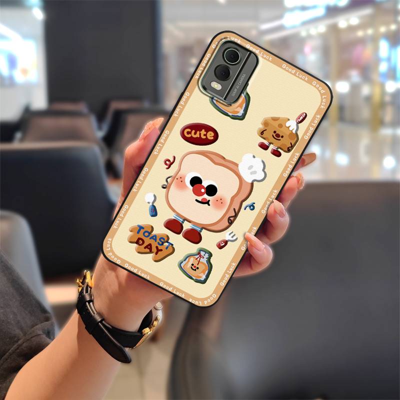 Anti-knock Anti-dust Phone Case For Nokia C32 Back Cover Phone Pouch Durable Graffiti TPU Soft case Dirt-resistant Cute