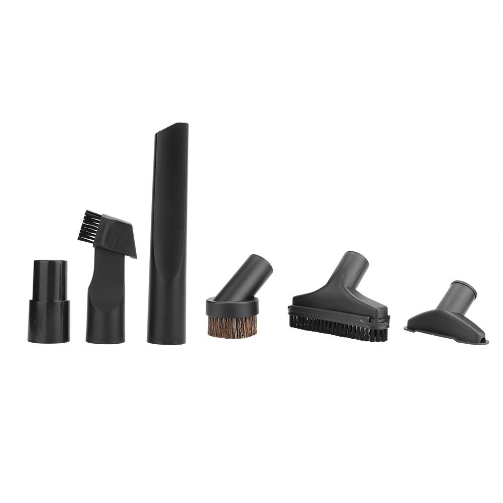 Kit de Cepillo de Cabezal de Succión para Accesorios de Aspiradora de 6 Piezas/Set Apto para Diámetro Interior de 32 mm a 35 mm