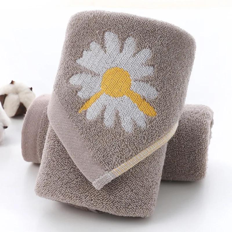 Soft Cotton Baby Towels Flower Children Bath Towel Newborns Handkerchief Bathing Face Washcloth Towels for Kids Adults 74x33cm