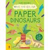 Make And Colour: Paper Dinosaurs Make Your Own T. Rex, Stegosaurus or Diplodocus.
