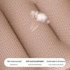 Traspirante Lavabile Nuova Copertura in Camoscio Supporto per Gambe in Memory Foam Antiscivolo Estensione Sedile Regolabile Imbottitura Spessa Cuscino per Sedile Auto