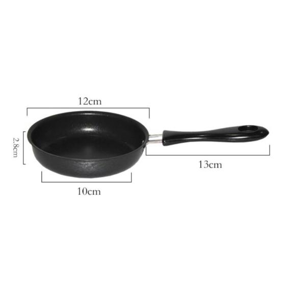 Non-stick Handle Iron Frying Cooking Pan Breakfast Egg Pancake Pot Cookware