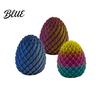 Sensory Egg Model 3D Printed Twisting Toy Stress Relief Spiral Easter Dragon Puzzle Office Desk Fidget Basket Stuffers Party Favors Portable