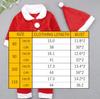 [FFF Company] Children's Santa Claus Christmas Cosplay Costume, Top and Bottom Set for Boys and Girls, Sizes 80-110, Baby Kids' Santa Costume,