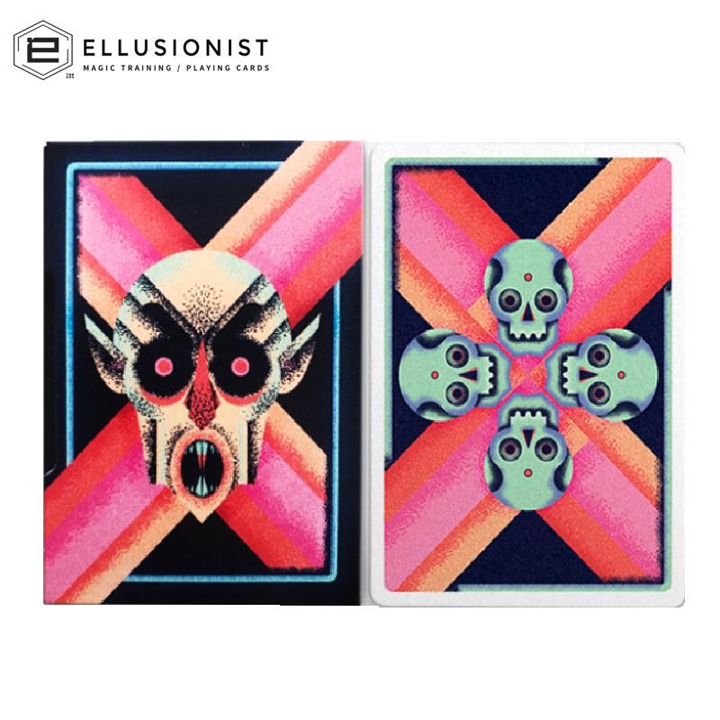 Ellusionist Küçük Korku Destesi Oyun Kartları Bisiklet Poker Kart Oyunları Sihirbazlık Hileleri