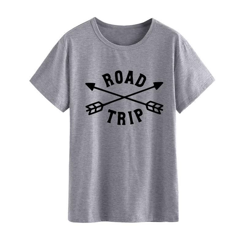 

Весна-лето Женские футболки LOVE TRIBE с круглым воротом и короткими рукавами из хлопка с надписью «LOVE TRIBE» XXXL