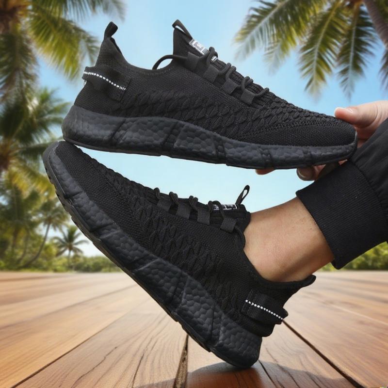 

New Men s Running Shoes Summer Soft Soled Nique Grid Trend Design Breathable Walking Sneakers Versatile Outdoor Exercise Shoes 36