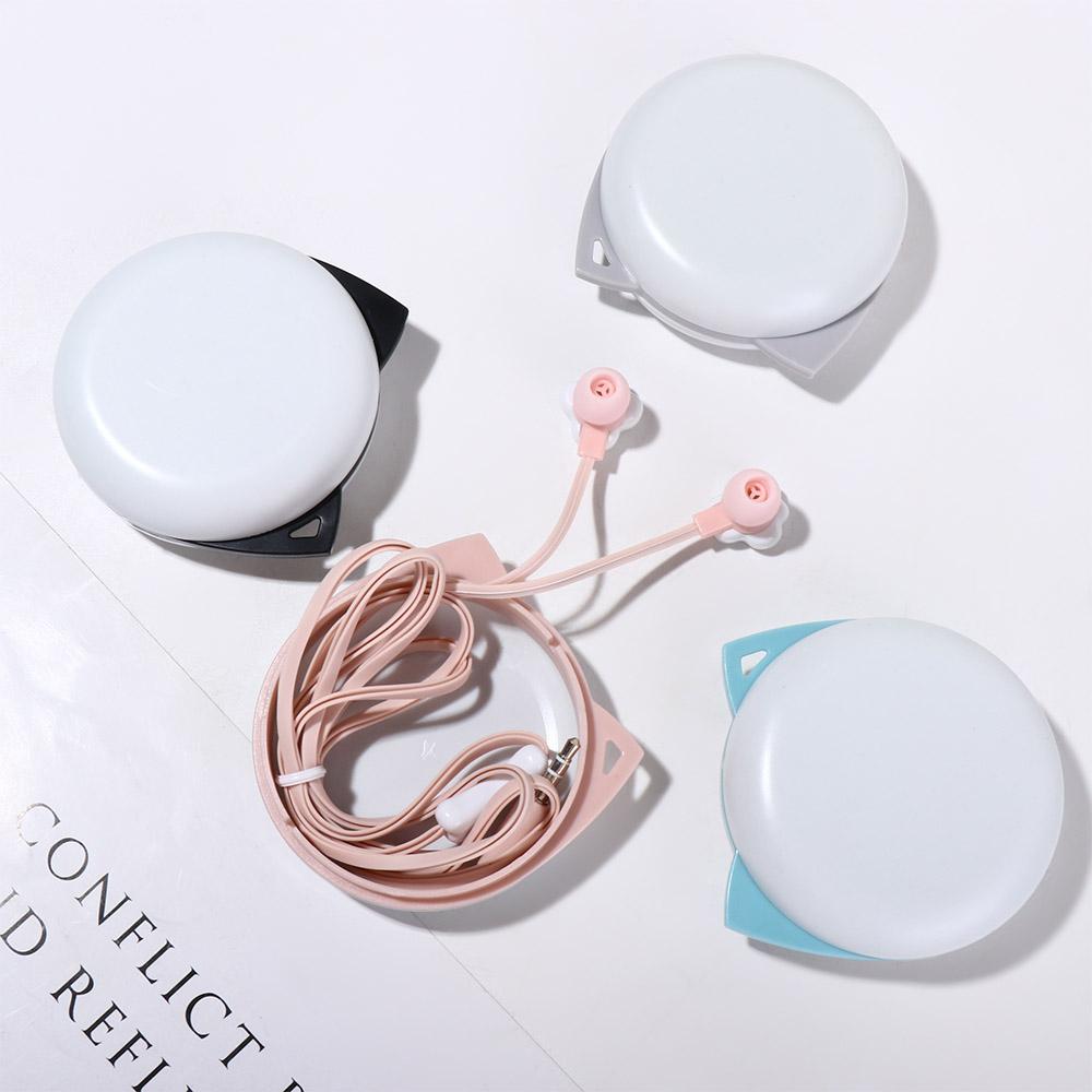 Case Microphone Cat Paw Bass sound Sport Earphones 3.5mm In-Ear Wired Headset Earphones With Mic