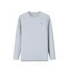Running Series Solid Color Round Neck Soft Comfortable Versatile Breathable Long Sleeve T-Shirt Men Tops 952545404-1