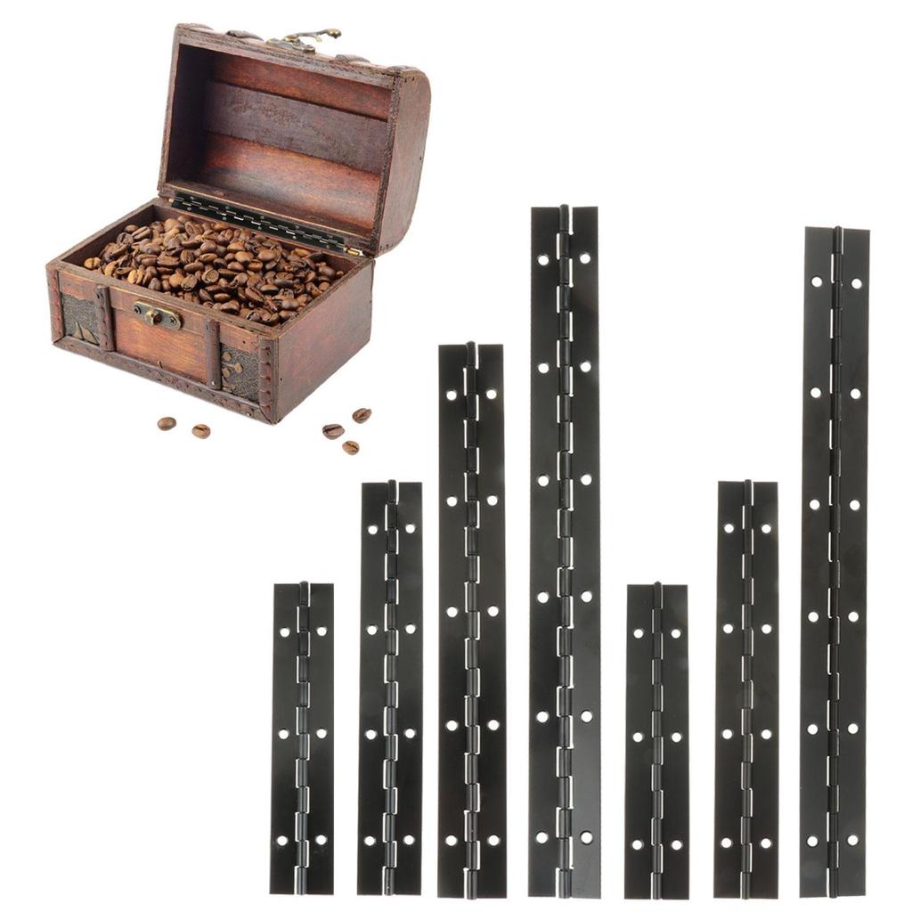 Cerniera a Piano Robusta in Acciaio Inossidabile Cerniera da Estremità a Estremità per Porta di Armadio Fai da Te