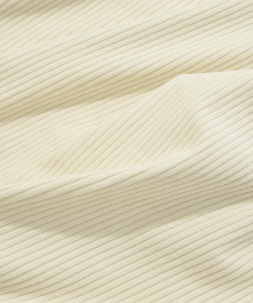 COVERNAT WOMAN Corduroy Wide Pants Ivory