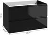 Modus Hanging Bathroom Cabinet with Washbasin Countertop