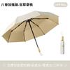24-Rib Automatic Large Folding Umbrella Women Double Person UV Protection Rain Sun Dual Use