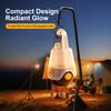 Ultralight LED Camping Light Outdoor Camping Emergency Light Rechargeable Hanging Outdoor Light for Emergency Power Outage