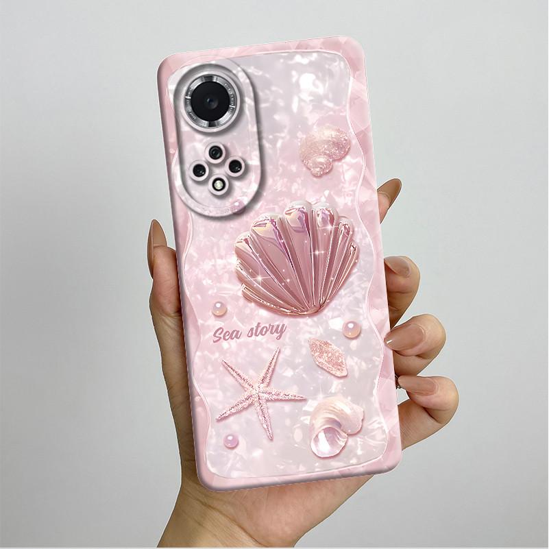 For Huawei Nova 9 Case Aesthetic Butterfly Flowers Soft Silicone Shockproof Phone Cover For Honor 50 Camera Protective Casing