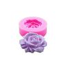 6 Stück 3D Rosenformen Handgemachte Silikon Kerzenpaste Kuchen Dekorationswerkzeug Küchenbedarf Praktische und langlebige Backform