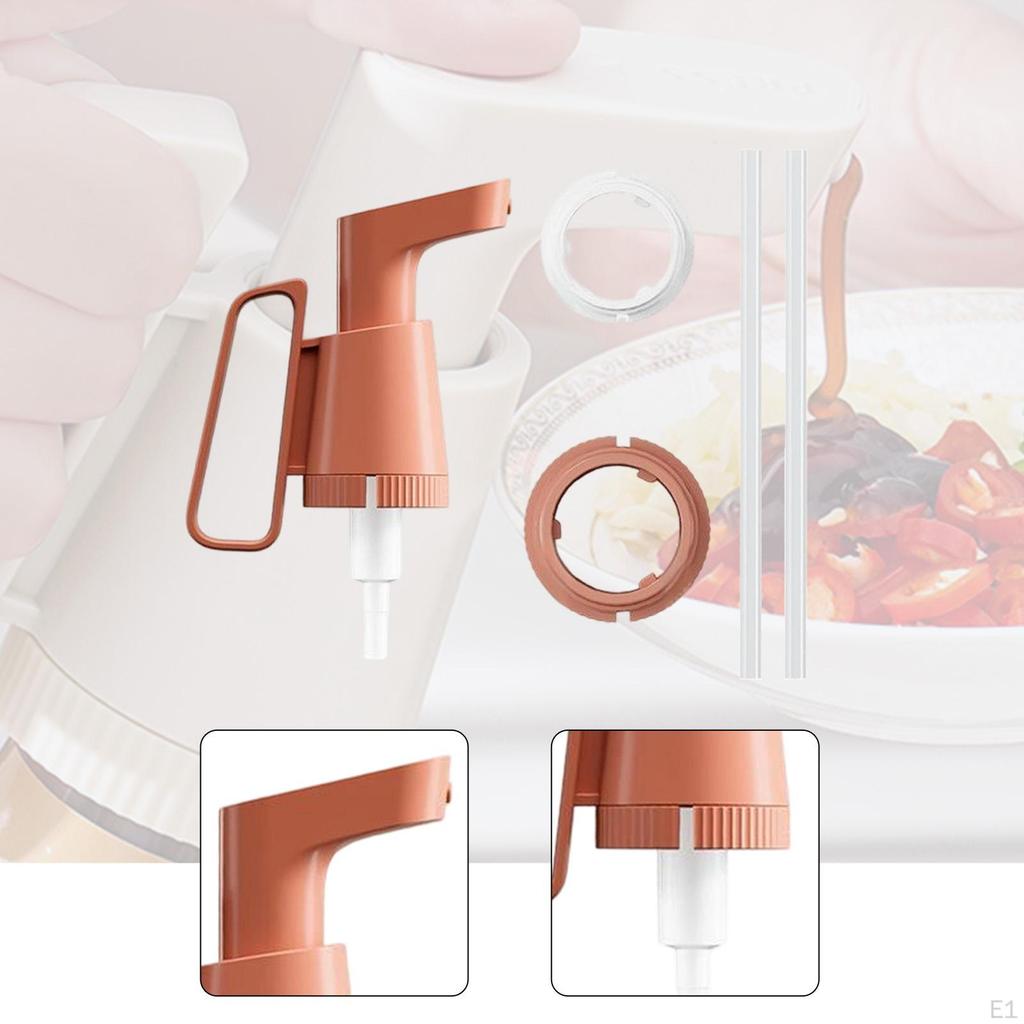 Saucenspenderpumpe für Kochen Typ Kopf Sirup Deckel Kegel Saft Kaffee Sirupe Ketchup