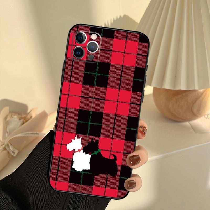 Clan Stewart Dress Tartan Plaid Pattern Phone Case For iPhone 16 15 14 13 11 12 Pro Max 13 12 mini XR 15 16 Plus 16e Cover Funda