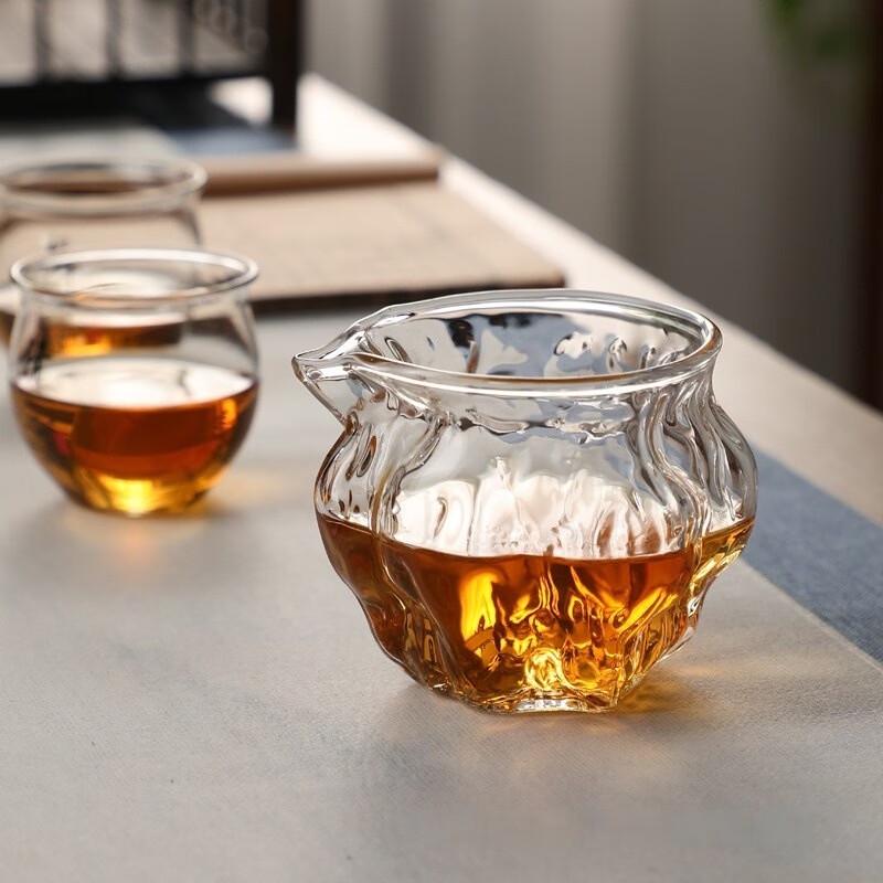 Shangqi Hammered Walnut Glass Fairness Cup