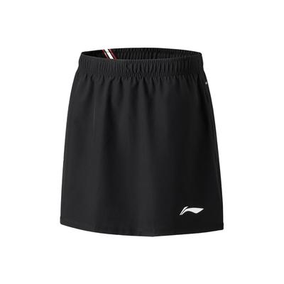 Li Ning Badminton Series Logo Stitching Skirt Women Skirts ASKW066-1
