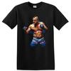 Chuck Liddell MMA Kämpfer T-Shirt Boxhandschuhe Blaue Shorts Grafik T-Shirt Geschenk