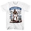 Muhammad Ali Zitate Fliege wie ein Schmetterling Herren T-Shirt Boxen Größter Champion