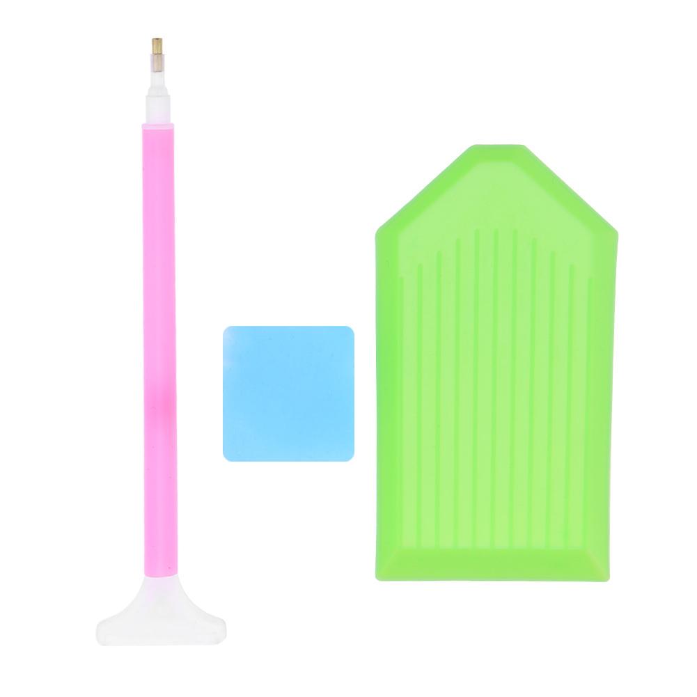 Accesorii pentru pictura cu diamante DIY Pictura cu diamante cu punct de cruce 5D Set de instrumente pentru pix pentru broderie Mozaic Lipici Kit Pensete