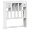 Solid Wood Bed without Mattress White 75x190 cm Pine Wood
