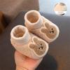 Winter New Cute Cartoon Baby  Shoes Boy Girl Boots Cotton Soft-Sole Non-Slip Warm Toddler First Walkers Infant  Shoes