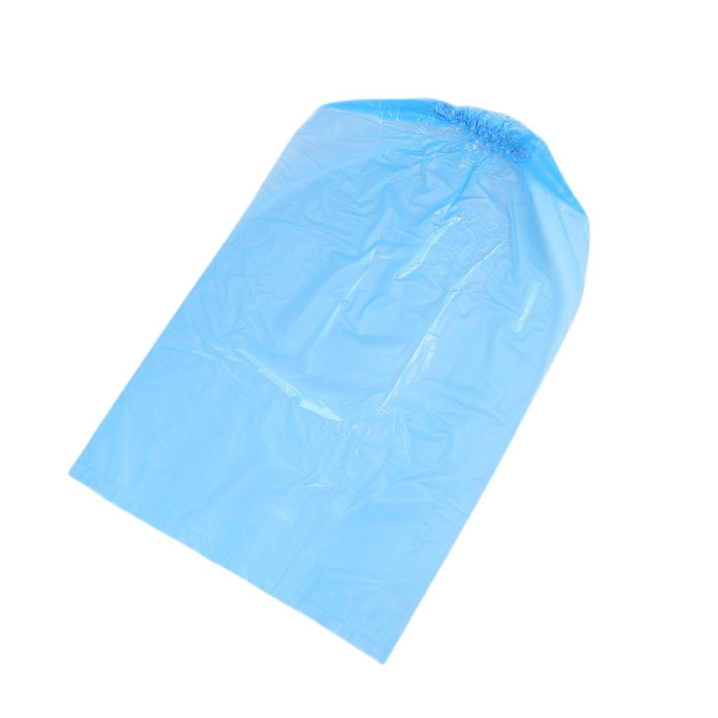 50Pcs Waterproof Disposable Long Shoe Covers Carpet Cleaning Overshoes Protective