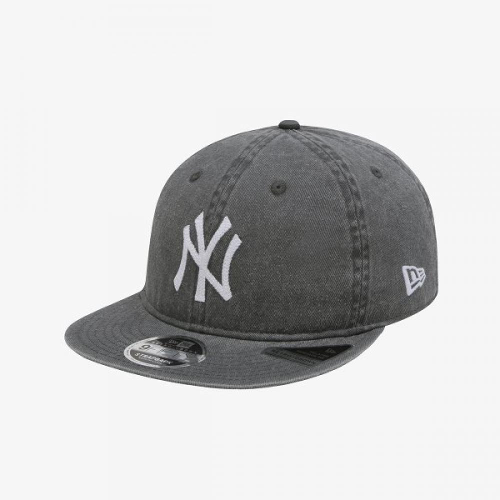 New Era Mlb New York Yankees Retro Crown Strapback Black 15131615 BLACK/ML