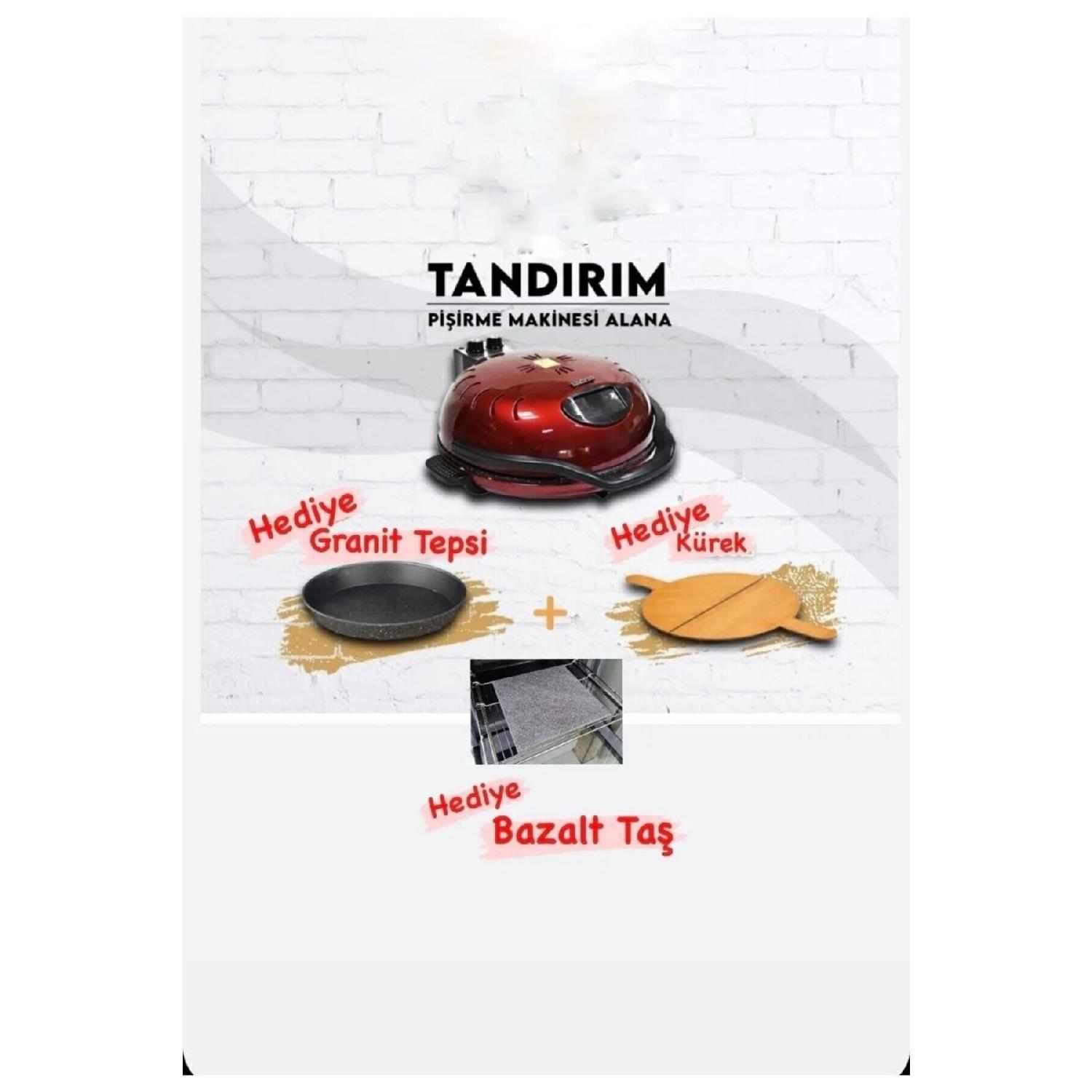 

Bread Pizza Lahmacun Making Machine Red красный