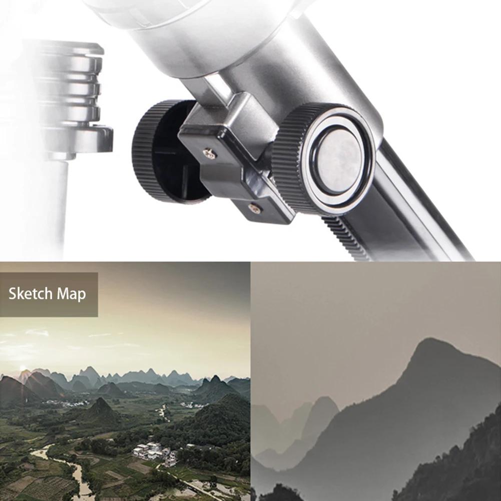 High Magnification Professional Astronomical Telescope Kids Experiment Monocular Stargazing Binoculars Teaching Aids