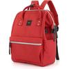 Red Urban Backpack for Laptop with USB Port - Himawari
