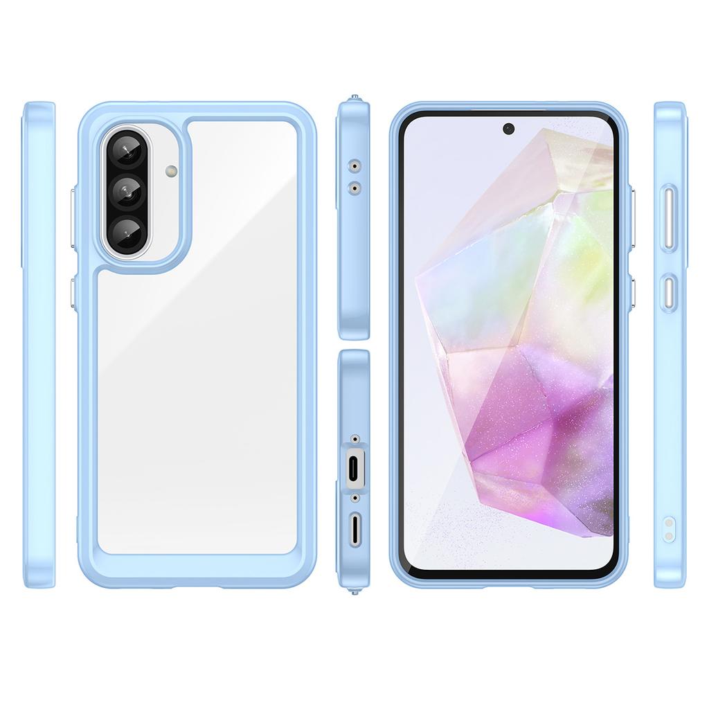 Samsung Galaxy A26 Outer Space Case with Flexible Frame - Blue