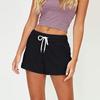 Womens Shorts Casual Summer Drawstring Comfy Sweat Shorts Elastic Running Shorts