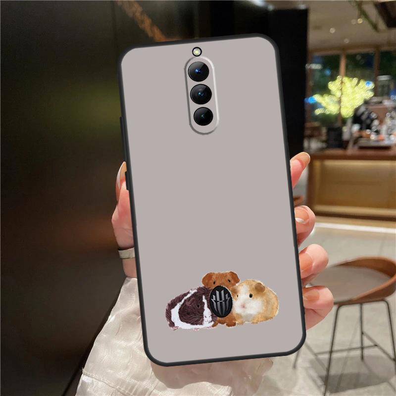 Cute Cartoon Guinea Pig Case For ZTE Nubia Red Magic 11 10 9 8 8S 9S 10S Pro Plus 6 7 6S 7S For RedMagic 10 Air Cover